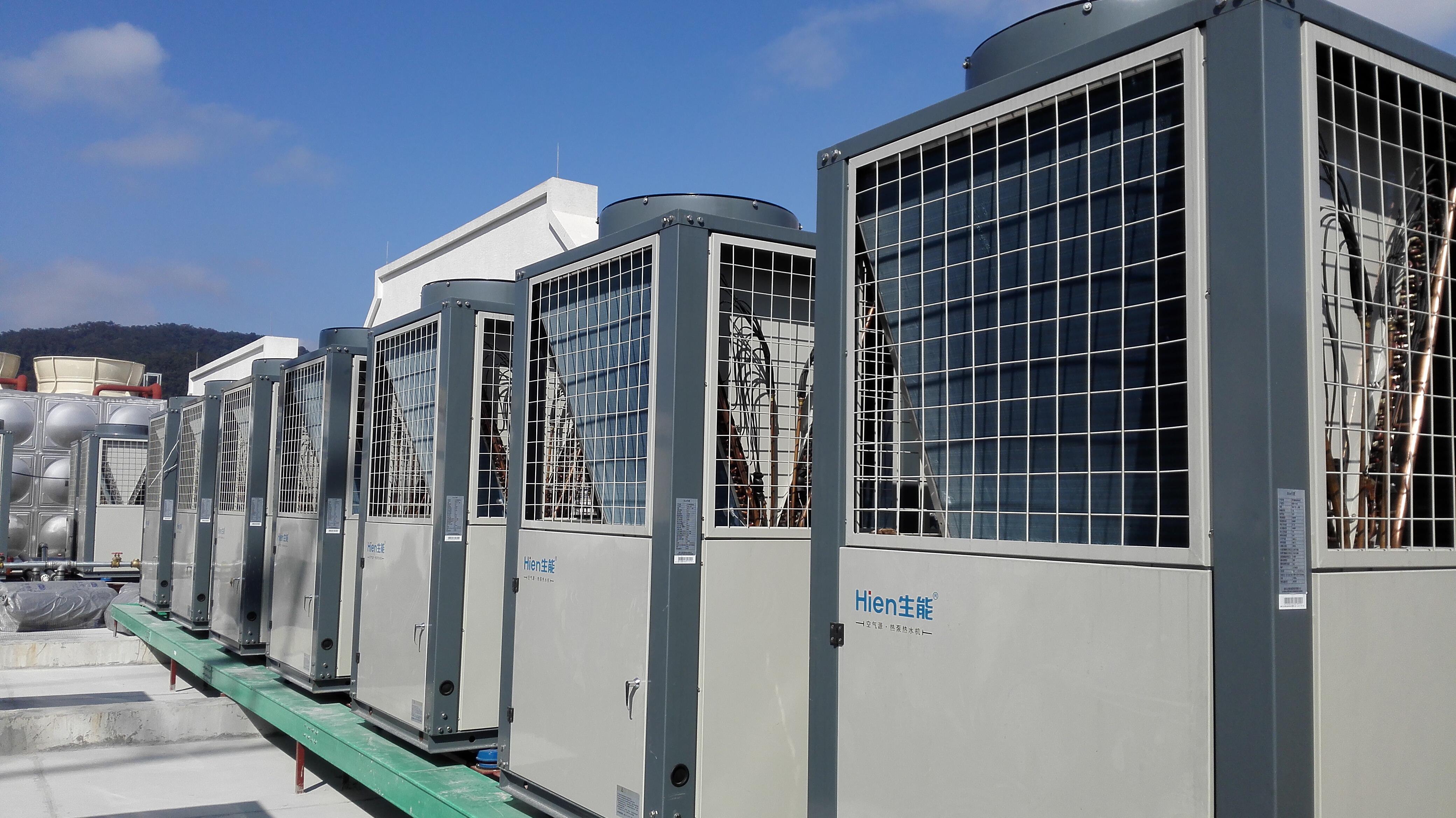 1.5匹空氣能熱水器帶地暖